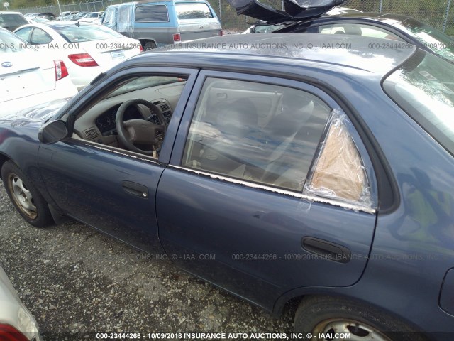 2T1BR12E4YC380846 - 2000 TOYOTA COROLLA VE/CE/LE 蓝色 照片 6