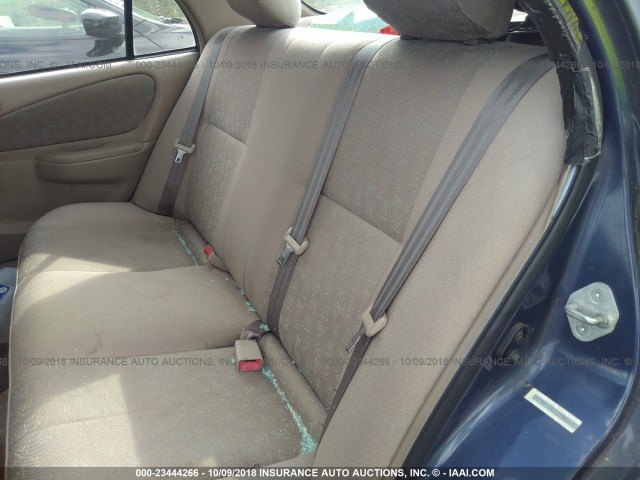 2T1BR12E4YC380846 - 2000 TOYOTA COROLLA VE/CE/LE 蓝色 照片 8