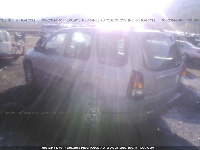 4F2YU07B31KM56093 - 2001 MAZDA TRIBUTE DX TAN photo 3