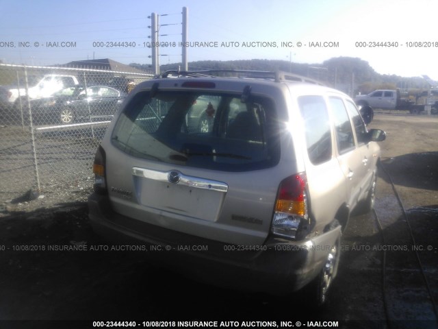 4F2YU07B31KM56093 - 2001 MAZDA TRIBUTE DX 棕色 照片 6