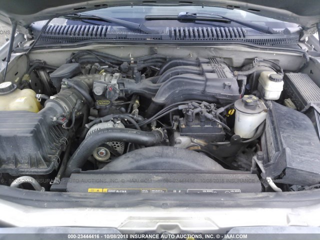1FMZU73K45ZA54837 - 2005 FORD EXPLORER XLT/XLT SPORT/NBX 银色 照片 10