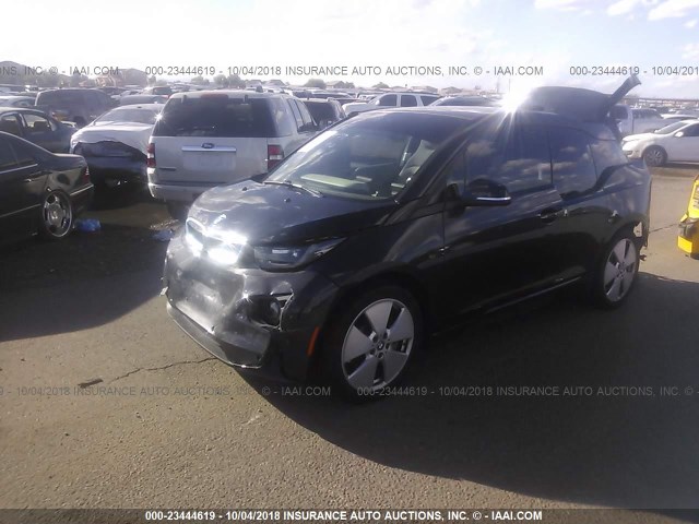 WBY1Z2C57FV286968 - 2015 BMW I3 BEV BLACK photo 2