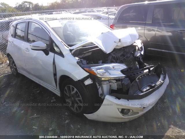 3N1CE2CP5FL399831 - 2015 NISSAN VERSA NOTE S/S PLUS/SV/SL/SR WHITE photo 1