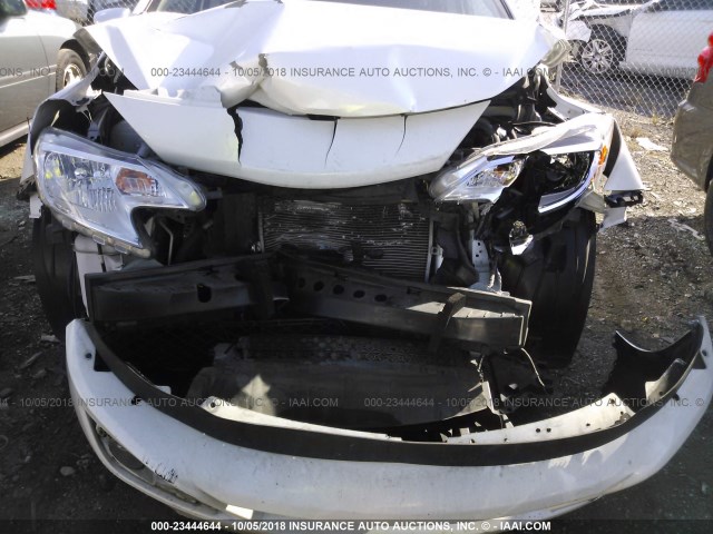 3N1CE2CP5FL399831 - 2015 NISSAN VERSA NOTE S/S PLUS/SV/SL/SR WHITE photo 6