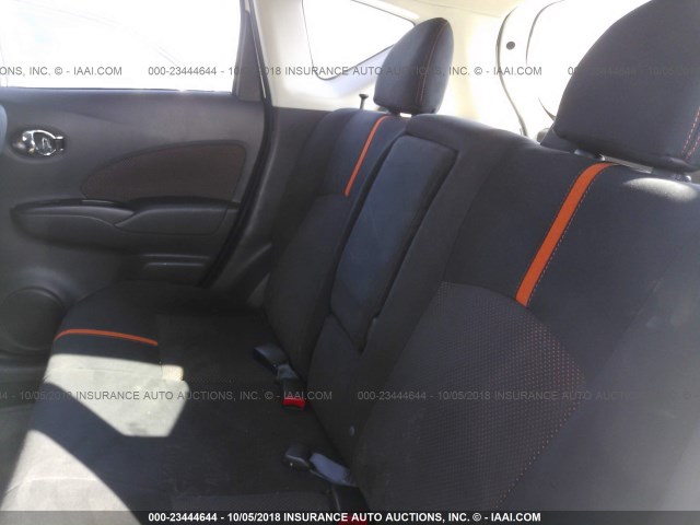 3N1CE2CP5FL399831 - 2015 NISSAN VERSA NOTE S/S PLUS/SV/SL/SR WHITE photo 8