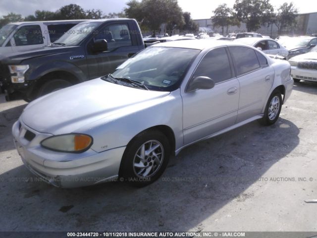 1G2NE52E65M184247 - 2005 PONTIAC GRAND AM SE SILVER photo 2