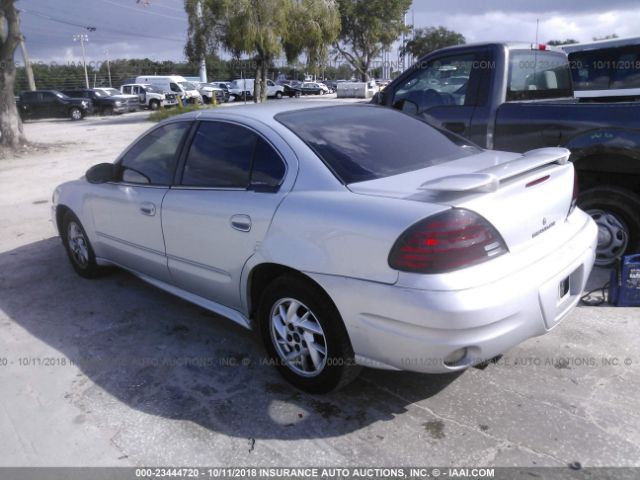 1G2NE52E65M184247 - 2005 PONTIAC GRAND AM SE SILVER photo 3