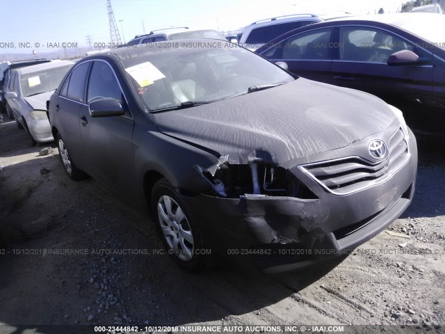 4T4BF3EK8BR203220 - 2011 TOYOTA CAMRY SE/LE/XLE BLACK photo 1