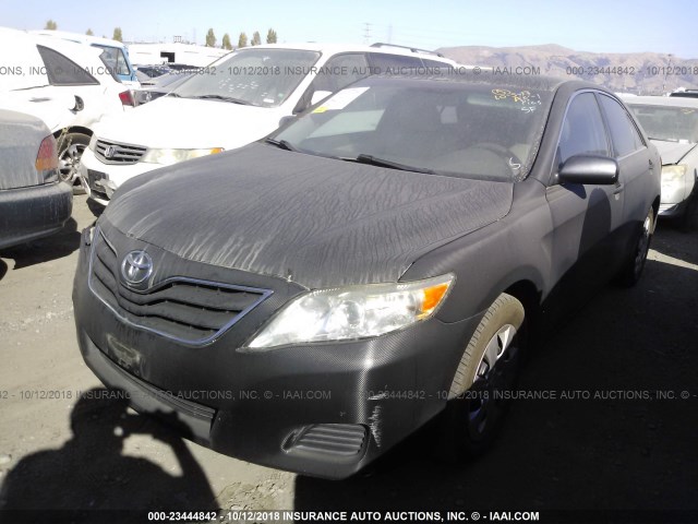 4T4BF3EK8BR203220 - 2011 TOYOTA CAMRY SE/LE/XLE BLACK photo 2