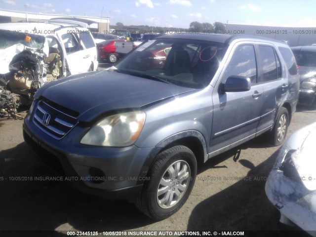 JHLRD78905C035184 - 2005 HONDA CR-V SE/EX GRAY photo 2