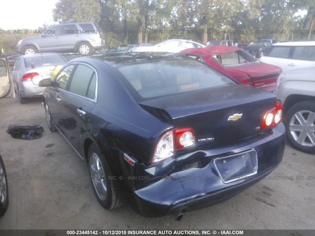 1G1ZK57B08F282485 - 2008 CHEVROLET MALIBU LTZ 蓝色 照片 3
