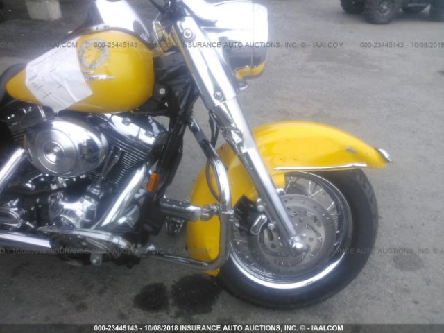 1HD1FXV175Y670987 - 2005 HARLEY-DAVIDSON FLHRS ROAD KING YELLOW photo 5