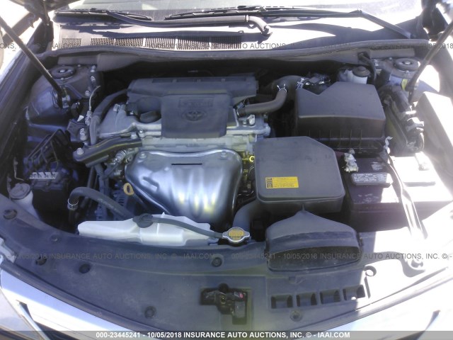 4T1BF1FKXEU859310 - 2014 TOYOTA CAMRY L/SE/LE/XLE 蓝色 照片 10