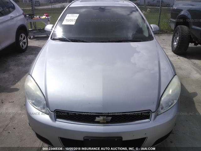 2G1WD58C379347440 - 2007 CHEVROLET IMPALA SUPER SPORT SILVER photo 6