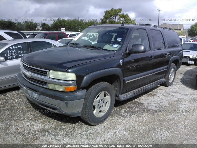 3GNEC16Z34G152419 - 2004 CHEVROLET SUBURBAN C1500 GRAY photo 2