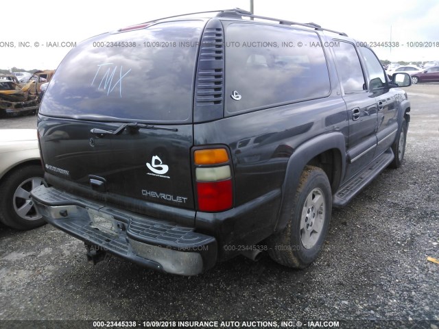3GNEC16Z34G152419 - 2004 CHEVROLET SUBURBAN C1500 GRAY photo 4