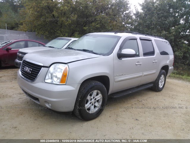 1GKFK16338J141845 - 2008 GMC YUKON XL K1500 GOLD photo 2