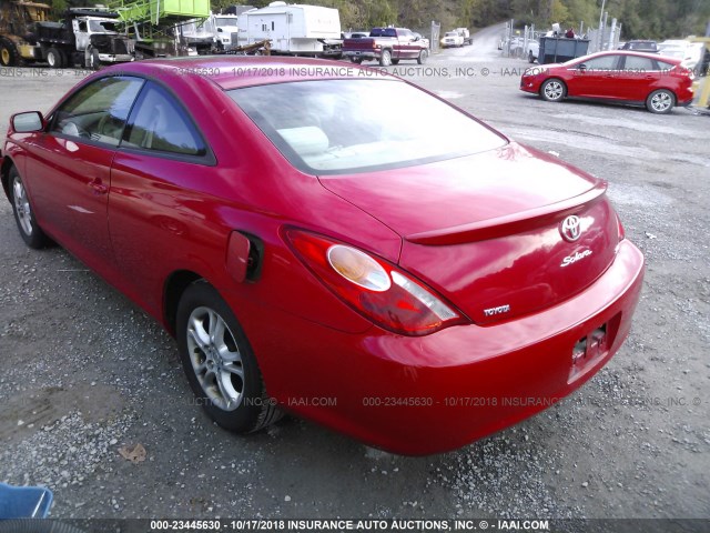 4T1CE38P65U971467 - 2005 TOYOTA CAMRY SOLARA SE/SLE Qırmızı foto 3