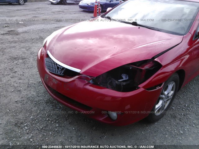 4T1CE38P65U971467 - 2005 TOYOTA CAMRY SOLARA SE/SLE Qırmızı foto 6