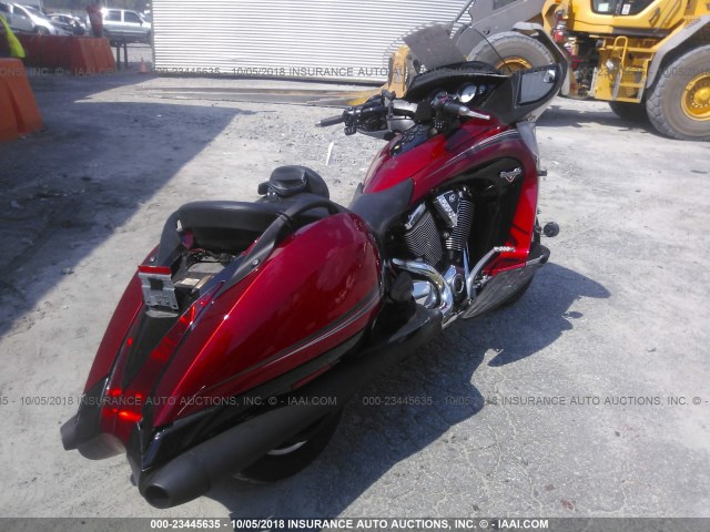 5VPSW36NXD3013663 - 2013 VICTORY MOTORCYCLES VISION TOUR Qırmızı foto 4
