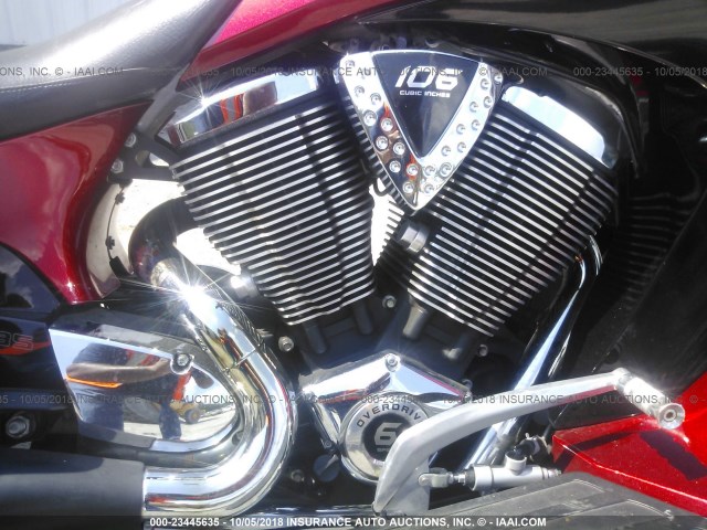 5VPSW36NXD3013663 - 2013 VICTORY MOTORCYCLES VISION TOUR Qırmızı foto 8