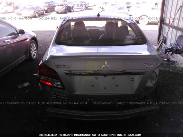 ML32F3FJ1JHF09824 - 2018 MITSUBISHI MIRAGE G4 ES Gümüş foto 6