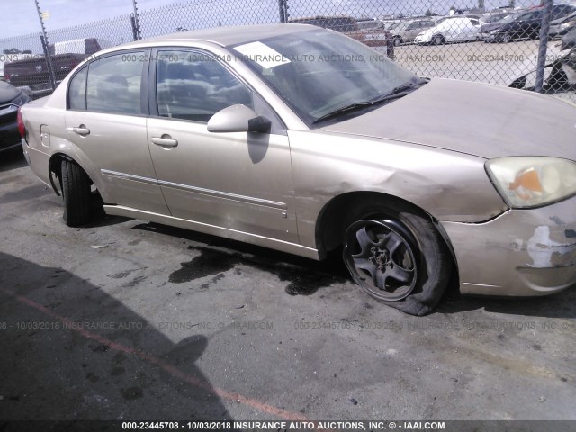 1G1ZT53F06F270971 - 2006 CHEVROLET MALIBU LT GOLD photo 6