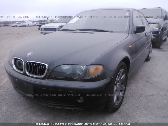 WBAEV33484KR33532 - 2004 BMW 325 I BLACK photo 2