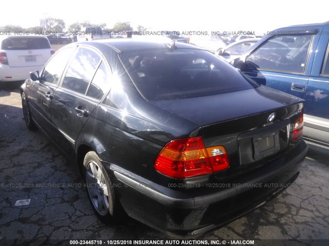 WBAEV33484KR33532 - 2004 BMW 325 I BLACK photo 3