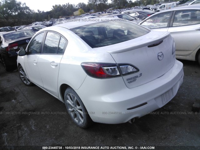 JM1BL1S51A1316498 - 2010 MAZDA 3 S WHITE photo 3