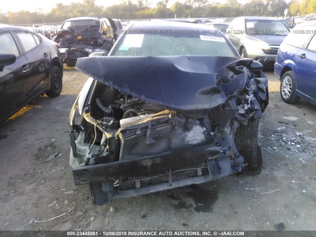 4T1BF1FK3CU587101 - 2012 TOYOTA CAMRY SE/LE/XLE BLACK photo 6