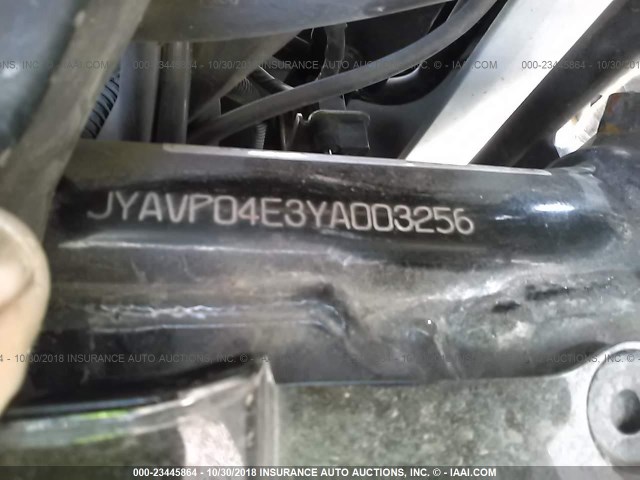 JYAVP04E3YA003256 - 2000 YAMAHA XVZ13 TF WHITE photo 10