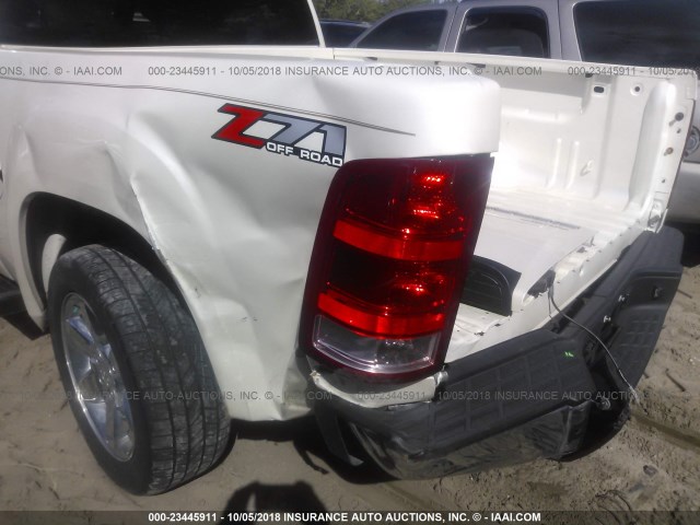 3GTP1VE02DG297761 - 2013 GMC SIERRA C1500 SLE WHITE photo 6