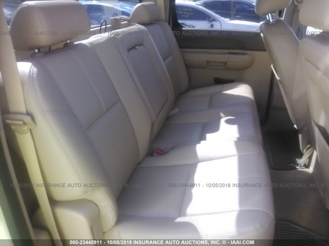 3GTP1VE02DG297761 - 2013 GMC SIERRA C1500 SLE WHITE photo 8