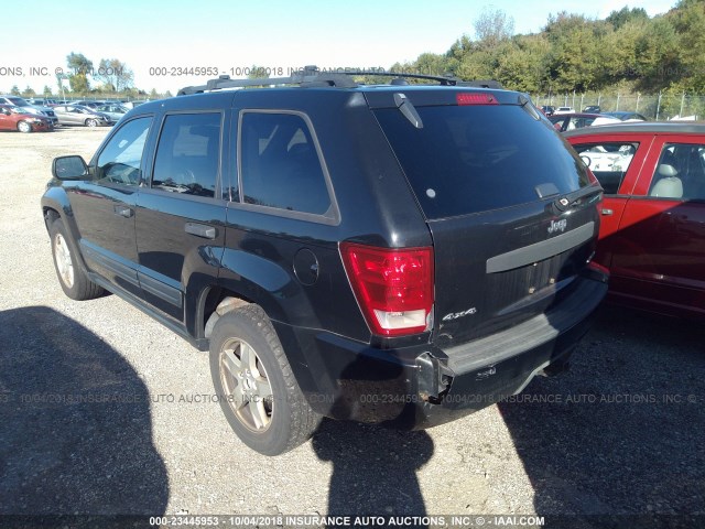 1J4GR48K25C513297 - 2005 JEEP GRAND CHEROKEE LAREDO/COLUMBIA/FREEDOM 黑色 照片 3