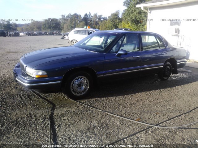 1G4CW52K8SH638486 - 1995 BUICK PARK AVENUE  Dark Blue photo 2