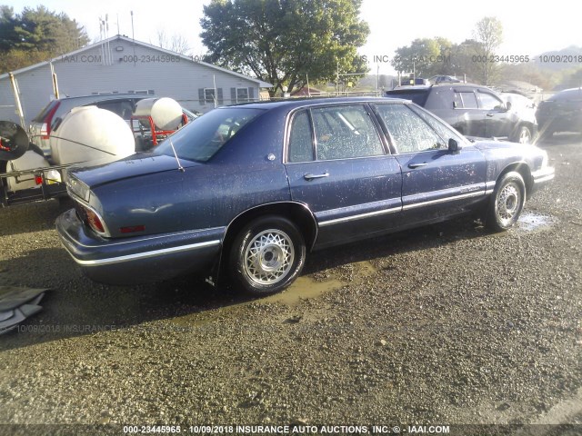 1G4CW52K8SH638486 - 1995 BUICK PARK AVENUE  Dark Blue photo 4