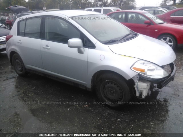 3N1BC1CPXAL458814 - 2010 NISSAN VERSA S/SL SILVER photo 1