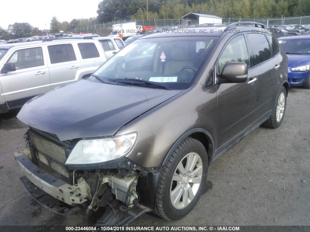 4S4WX92D484402369 - 2008 SUBARU TRIBECA LIMITED BROWN photo 2