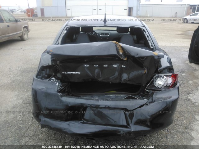 1B3BD1FB8BN501480 - 2011 DODGE AVENGER MAINSTREET BLACK photo 6