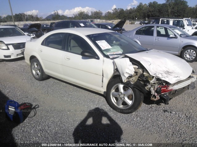 1B3EL46X54N211701 - 2004 DODGE STRATUS SXT WHITE photo 1