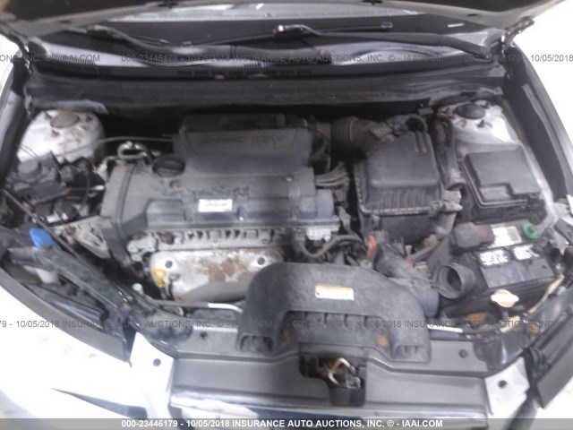 KMHDU46D99U666461 - 2009 HYUNDAI ELANTRA GLS/SE SILVER photo 10