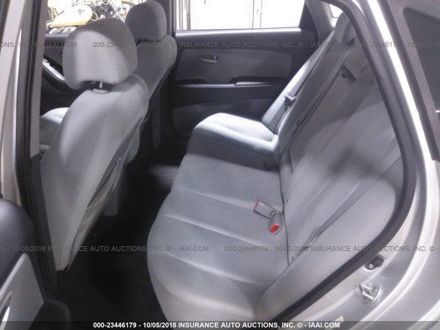 KMHDU46D99U666461 - 2009 HYUNDAI ELANTRA GLS/SE SILVER photo 8