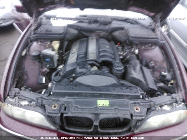 WBADD6324VBW23491 - 1997 BMW 528 I AUTOMATIC Շագանակագույն լուսանկար 10