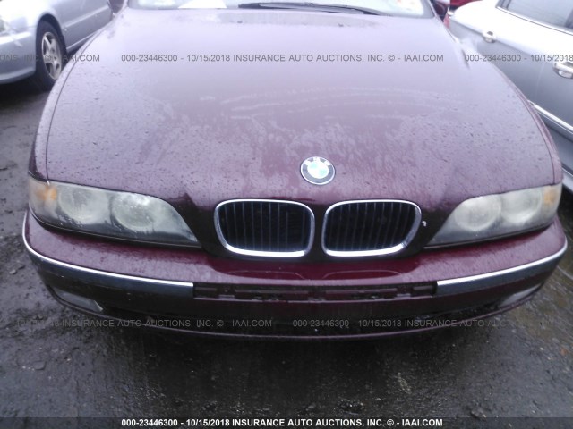 WBADD6324VBW23491 - 1997 BMW 528 I AUTOMATIC MAROON photo 6