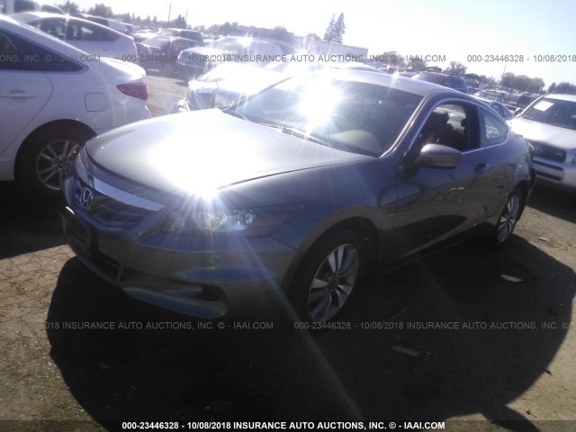 1HGCS1B82CA015213 - 2012 HONDA ACCORD EXL 灰色 照片 2