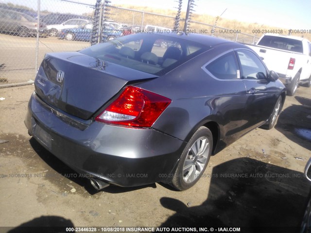 1HGCS1B82CA015213 - 2012 HONDA ACCORD EXL 灰色 照片 4