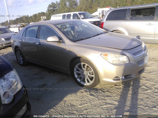 1G1ZK577384215144 - 2008 CHEVROLET MALIBU LTZ 金色 照片 1