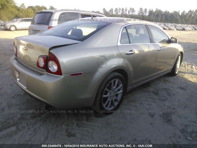1G1ZK577384215144 - 2008 CHEVROLET MALIBU LTZ 金色 照片 4