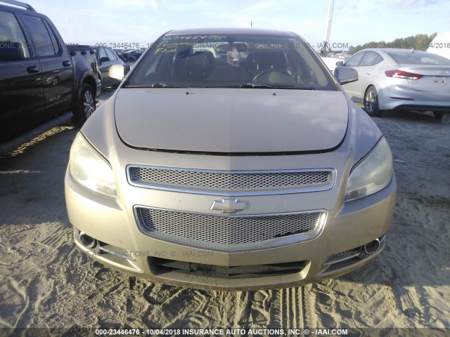 1G1ZK577384215144 - 2008 CHEVROLET MALIBU LTZ 金色 照片 6